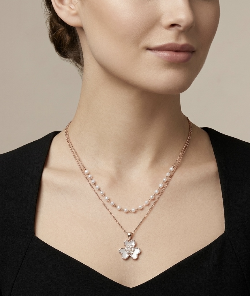 FLORAL BLOOM NECKLACE RS07112