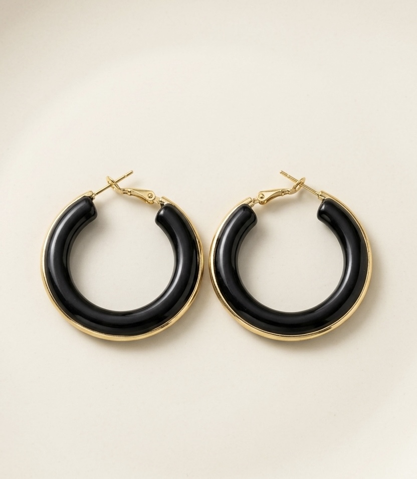THE MIDNIGHT AURA HOOPS RS04262