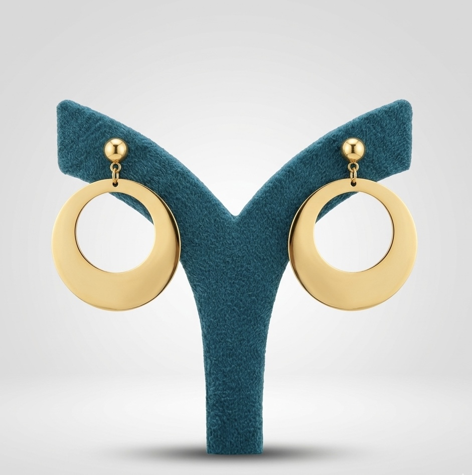 AURELIA CRESCENT HOOPS RS04362 - Image 2