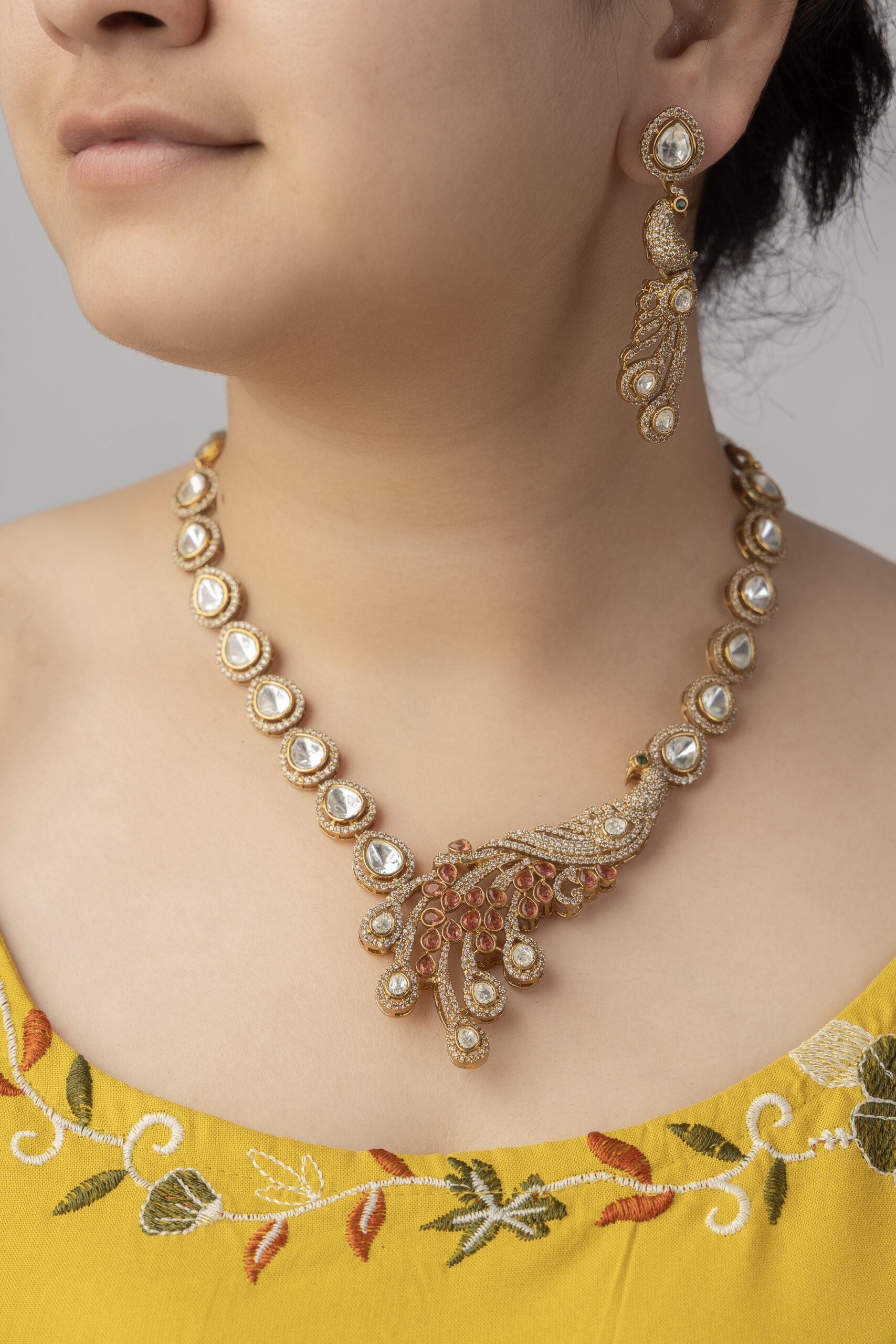 HERITAGE AD KUNDAN NECKLACE RS01182